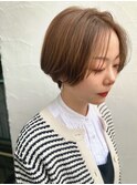 ハニーベージュハンサムショートパーマ楽々セット