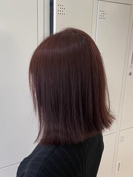 エクファ ヘア リゾート 大津 瀬田店(ex-fa hair resort) イメチェン/ホワイトブロンド/外ハネボブ/美髪/大津/瀬田