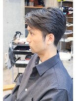 ヒート トウキョウ 目黒店(HEAT TOKYO)&nbsp;センターパート　ジェントルショート　ツーブロック　メンズ目黒