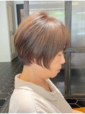大人女性ショートカット