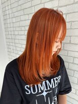 アース 静岡駅前店(HAIR&MAKE EARTH)&nbsp;Orange color
