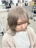 トリプルカラー×ホワイトベージュ