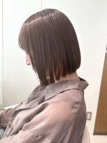 コンティロミー(CONTI ROMMY.)&nbsp;20代～50代☆パッツン刈り上げボブ◎髪質改善ブラウンカラー