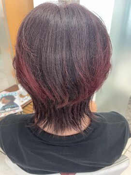 アース 津田沼店(HAIR&MAKE EARTH) ウルフマッシュ