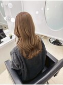 髪質改善＊ミルクティーベージュロング＊美髪【Zina札幌】