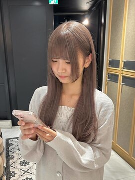 ヘアサロン ガリカ 表参道(hair salon Gallica) 中明度ベージュ/ブリーチカラー