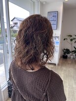 ルシードスタイル　ムースユイット(LUCIDO STYLE mousse8)&nbsp;【レディースパーマ】ミディアムパーマ