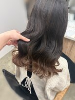 コタン(COTAN)&nbsp;【COTAN nakaji】ダークアッシュブラウン×裾カラー