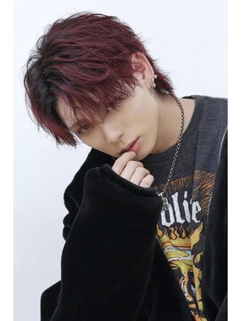 リップス 吉祥寺店 (LIPPS) ツイスパセンターパートワインレッド