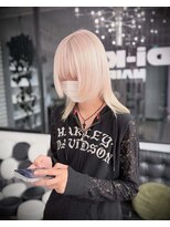 ディーカヘアーセンダイ(Di KA HAIR sendai)&nbsp;ホワイトブロンド