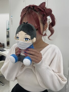 アイトーキョーエス 渋谷(AI TOKYO S) リボンヘア/サイドポニーテール/韓国巻き/ねじりハーフツイン