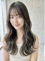 アルバ ヘアリゾート(ALBA)&nbsp;イメチェン/ピンクベージュ/アンブレラカラー/前髪/三鷹