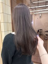 パークレーン アイス イヴェン(park lane ICI yeven)&nbsp;春の透明感◎ブリーチなし！大人ラベンダーグレージュで艶髪に