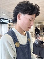 パーク(PAAQ)&nbsp;フェザーパーマニュアンスパーマメンズカットメンバパーマ