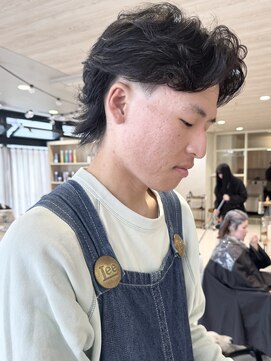 パーク(PAAQ) フェザーパーマニュアンスパーマメンズカットメンバパーマ