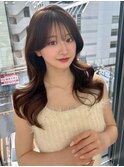 綺麗可愛いコテ巻きスタイル