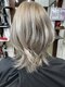 ブレア(Blair)の写真/【22時までOK/大人可愛い～ハイトーンまで】SNSで話題のマグネットカラー使用!ブリーチ後でも艶感が長持ち*