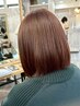 【気になる顔周りの癖に】部分縮毛矯正+カット ¥12500→¥9980