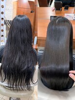 アッシュ 二子玉川店(Ash)&nbsp;シルキーストレート/髪質改善縮毛矯正