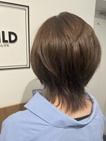 ギルド 東久留米店(GUILD) ミディアムレイヤー×寒色系カラー