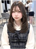 レイヤーカット/前髪/顔周り/髪質改善ストレート