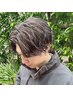 【メンズ★定番人気】カット+クレンジングヘッドスパ+眉カット　￥5,700