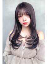 ヘアメイクアモーレ 光の森店(Hair Make Amore)&nbsp;髪質改善カラー×コーラルホワイトベージュ