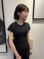 フェイバリットガーデン(favorite garden) オリーブグレージュとボブヘア 20代30代大人かわいい