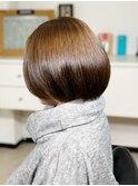 ツヤ感大人ボブ