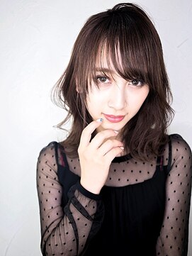 ヘアメイク フレンシア(hair make flencia) 大人のセミロング