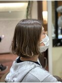 優しさ溢れるふんわりボブ
