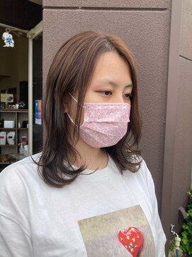 ビーワールド(B WORLD) ゆるふわパーマスタイル【藤枝/髪質改善/デザインカラー】