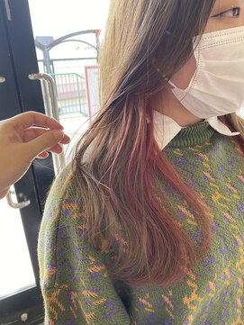 シャンプーボーイ 佐世保駅前店(SHAMPOO BOY) 人気のインナーカラー