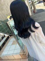 ナンバー リコ 名駅 ジャム 名古屋(N° rico JAM)&nbsp;ブルーブラック　TOKIOトリートメント