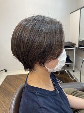 アプシー 三田駅前店(Apsee) ショートヘア/白髪ぼかしハイライト