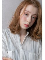 カバーヘア ブリス 上尾西口店(COVER HAIR bliss)&nbsp;外国人風カラーフレンチガーリールーズヘアY上尾20代30代40代