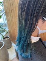 ブクレット(Bouclettes)&nbsp;心斎橋　デザインカラー　ミディアムレングス