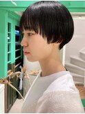 刈り上げマッシュショート