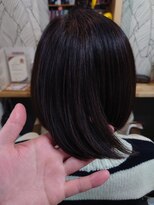 ヘアーカルチャー 小倉台店 HAIR CULTURE ショートヘア髪質改善ナチュラルボブ30代40代50代