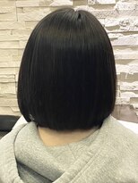 ヘアークリアー 春日部 大人可愛いツヤツヤボブスタイル/耳にかけても◎/30代40代50代
