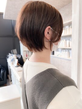 キャアリー(Caary) 福山キャアリー小顔補正立体カットショートヘア ショートボブ