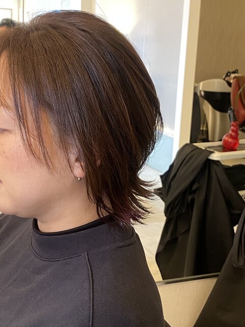 ボブで簡単アレンジ