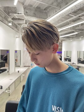 エイト 神戸三宮店(EIGHT) 【イケメンスタイル】メンズバレイヤージュ♪