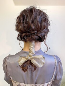 ラミエバイメルト 下北沢(lamie by melt) 花田/似合わせカット/ヘアセット/フルバング/編みおろし