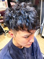 メイプルフェロー(MAPLE fellow)&nbsp;20代30代メンズスパイラルパーママッシュショートオシャレ感