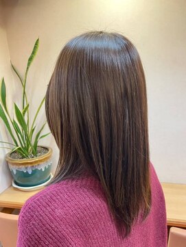 ハーフ(HALF) 艶カラー