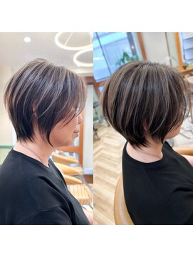 ロンドジェネルーズ 柏(Lond generous) ショート ショートヘア ボブ 髪質改善 柏 縮毛矯正 学割U24