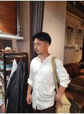 アンニュイな前下がりのショートスタイル