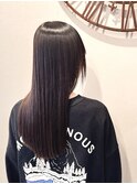 【filo 明比】　ケア縮毛矯正 × ロングヘア