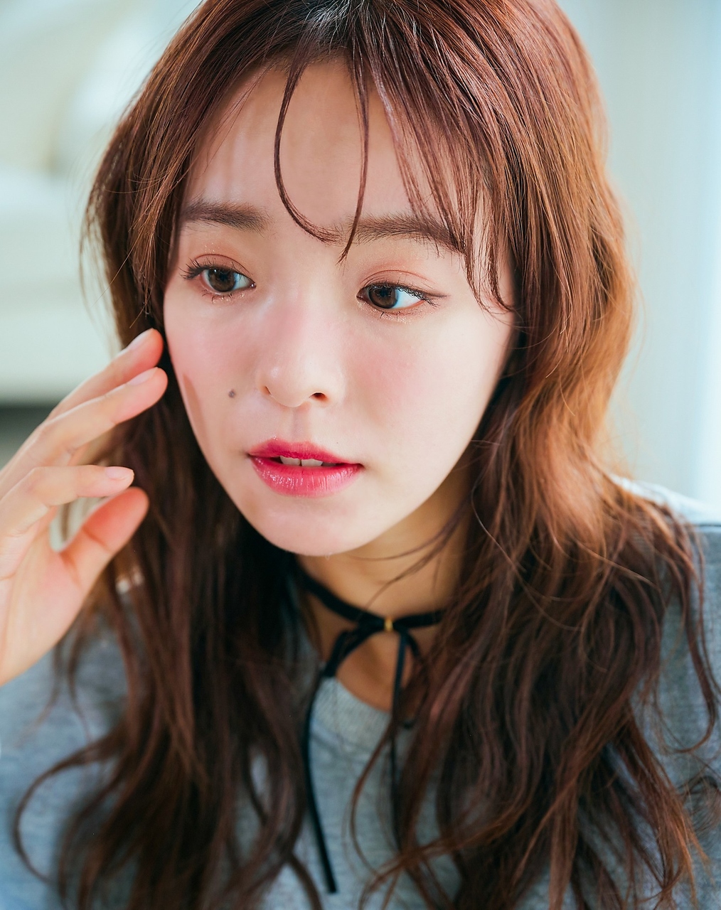 チェリーブラウンシースルーバング［千葉中央］